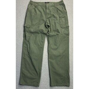 5.11 Tactical Cargo Pants Mens 38x34 Green Cotton Utility Work Pants